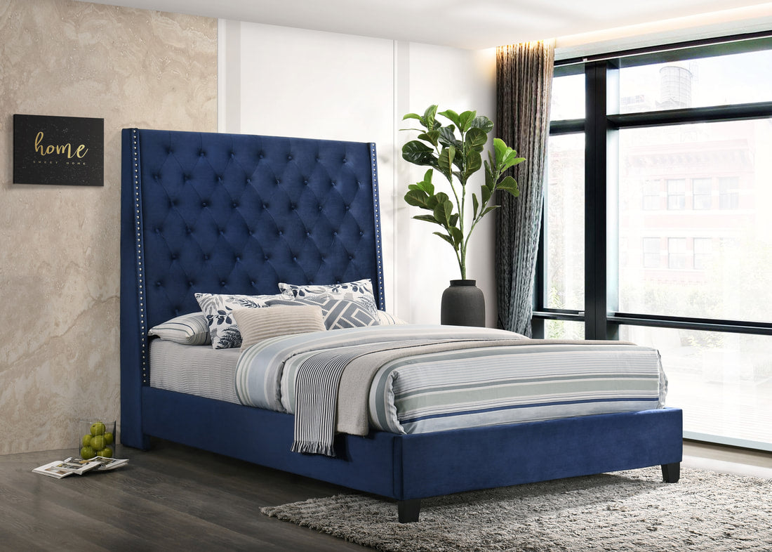 HH430 Blue Bed