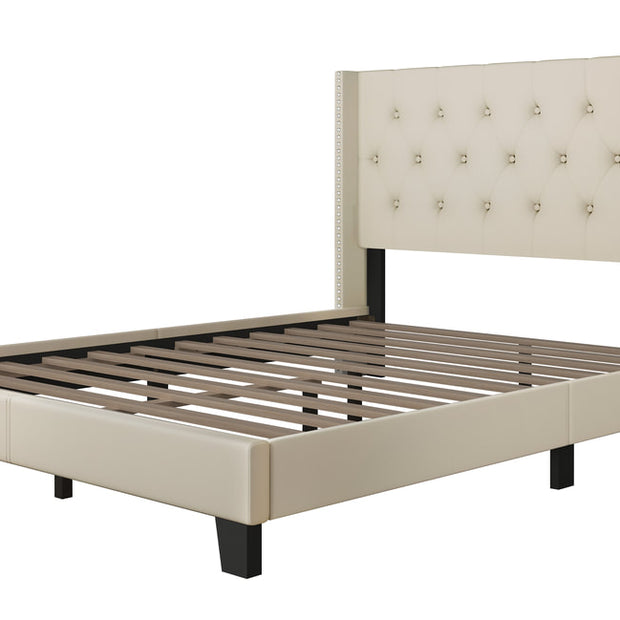 HH770 Plataforma Cama Beige