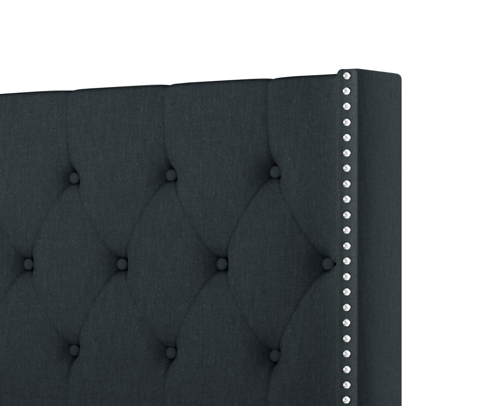 HH760 Platform Charcoal Grey Bed