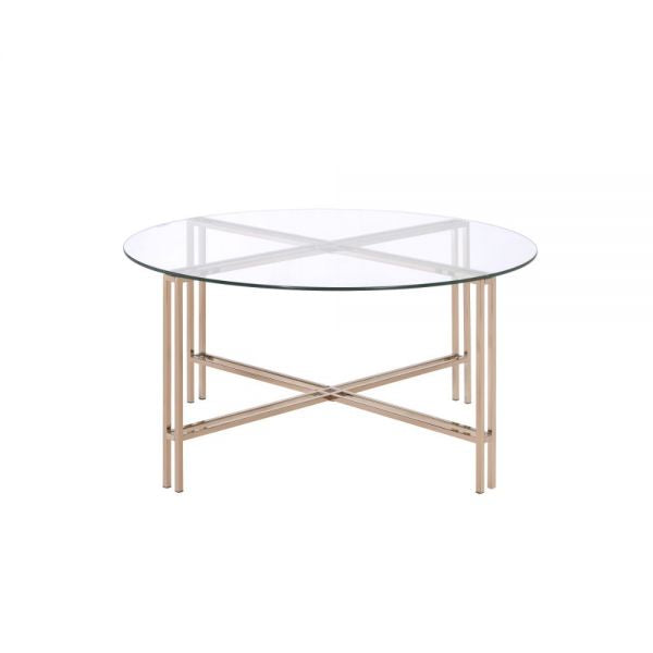 82995 Veises Gold Coffee Table SET