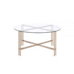 82995 Veises Gold Coffee Table SET