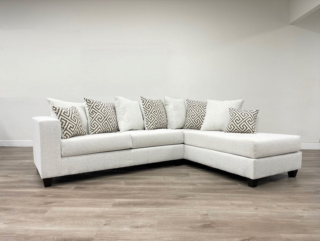110 White Stone Sectional