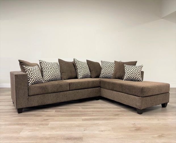 110 Mocha Brown Sectional