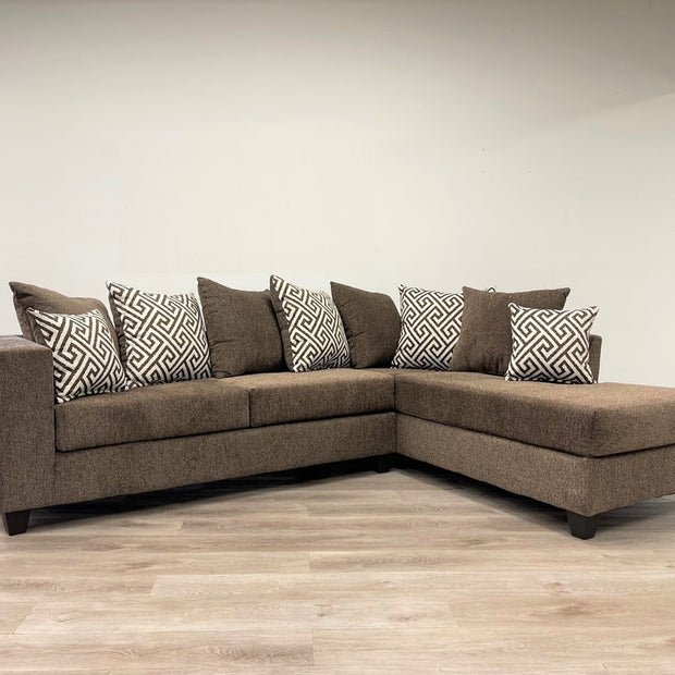 110 Mocha Brown Sectional