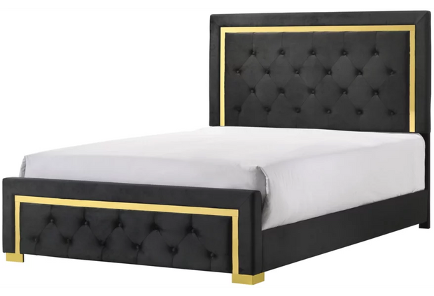 B9290 PEPE BLACK BED