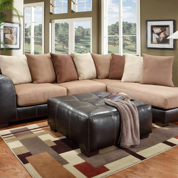 7200 Beige Sectional