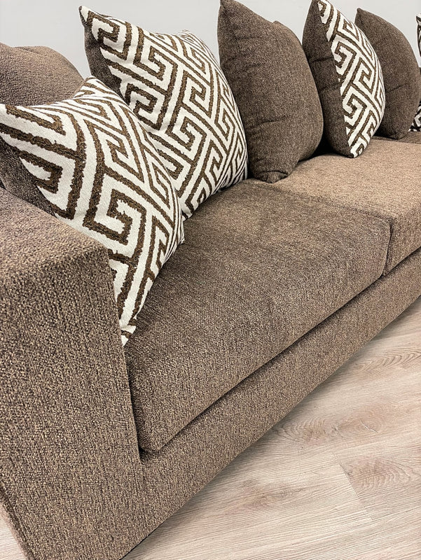110 Mocha Brown Sectional