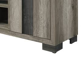 B6835-9 RANGLEY BLACK TV STAND