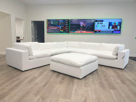 XL Cloud White Sectional