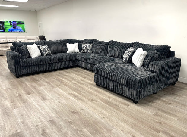 9900 Grey Sectional