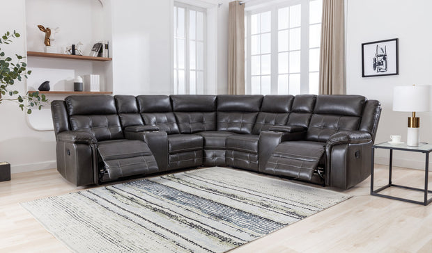 Seccional reclinable Jacob Gray