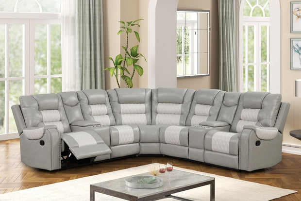 Jordon1 Reclining Sectional