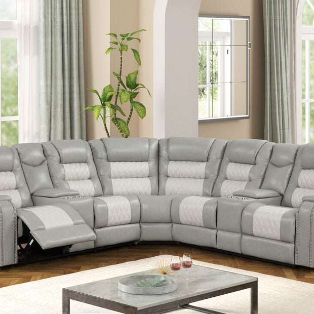 Jordon1 Reclining Sectional