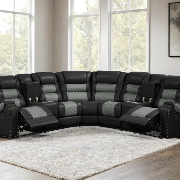 Jordon2 Reclining Sectional