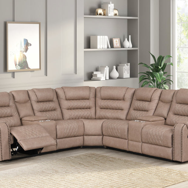 Jordon4 Reclining Sectional