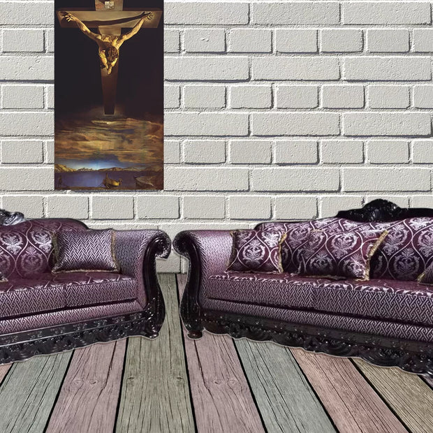 600 Sofa & Loveseat Purple Vino