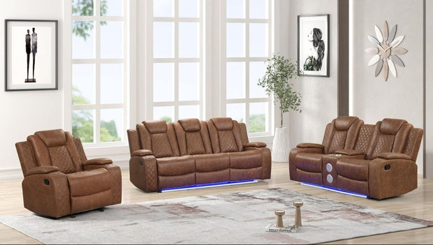 Conjunto Sillín Reclinable Luz
