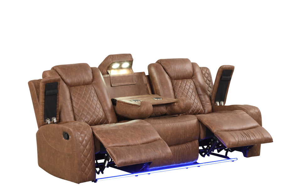 Conjunto Sillín Reclinable Luz