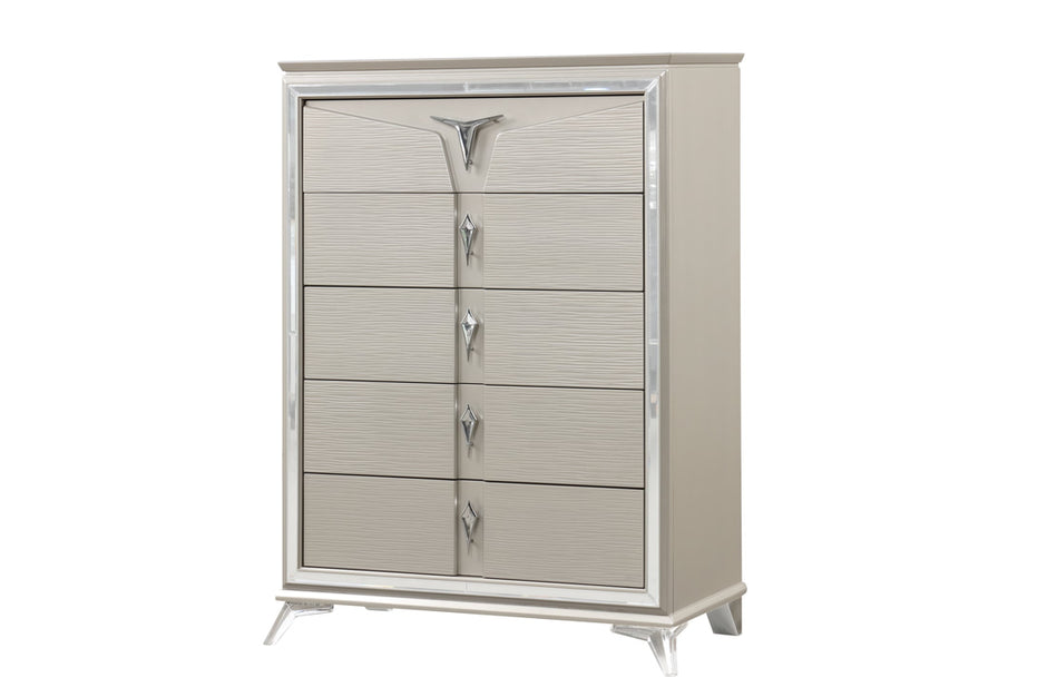JUEGO DE DORMITORIO PALLADIUM CHAMPÁN