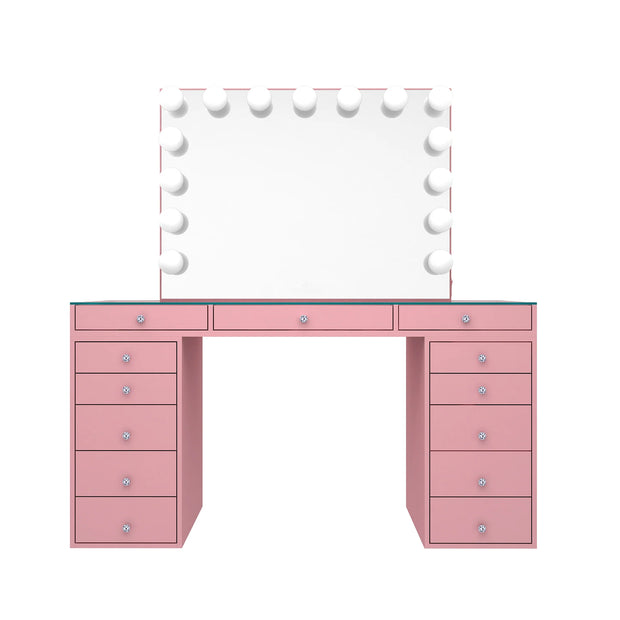 SlayStation Pro 2.0 Tabletop + Vanity Mirror + 5 Drawer Units Bundle