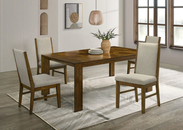 2153 HOLLISTER BROWN DINING SET