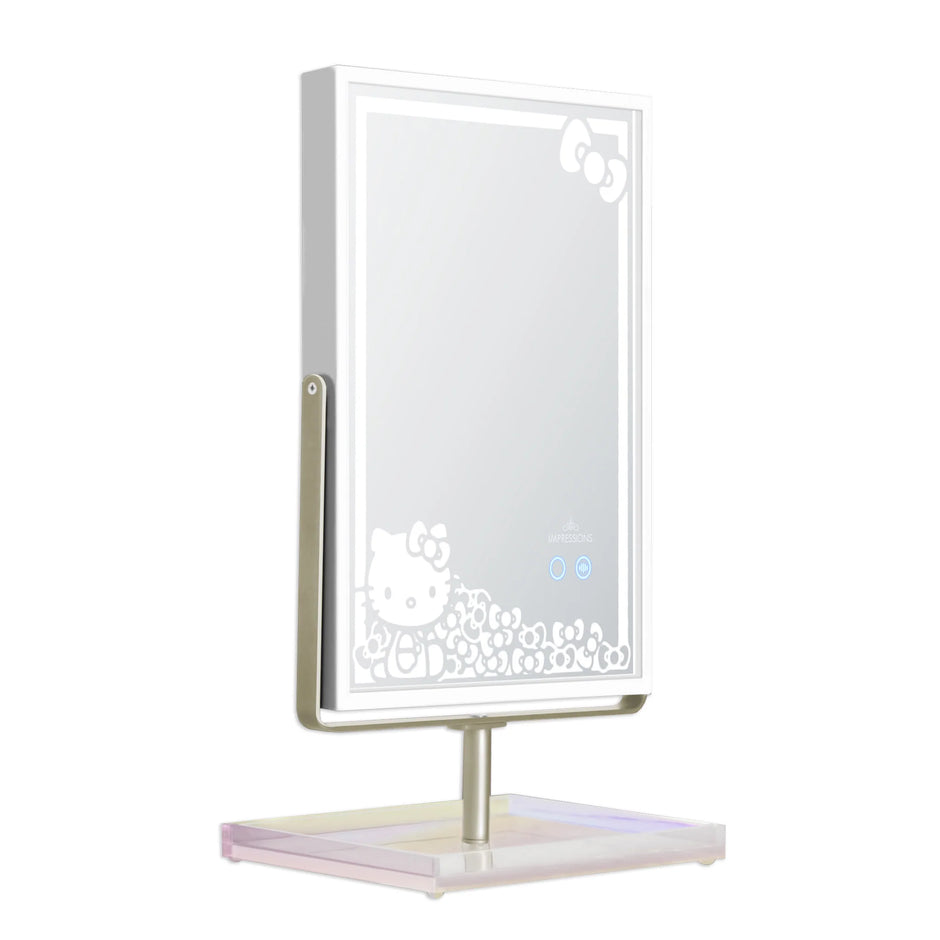 Hello Kitty RGB Makeup Mirror with Catchall Tray