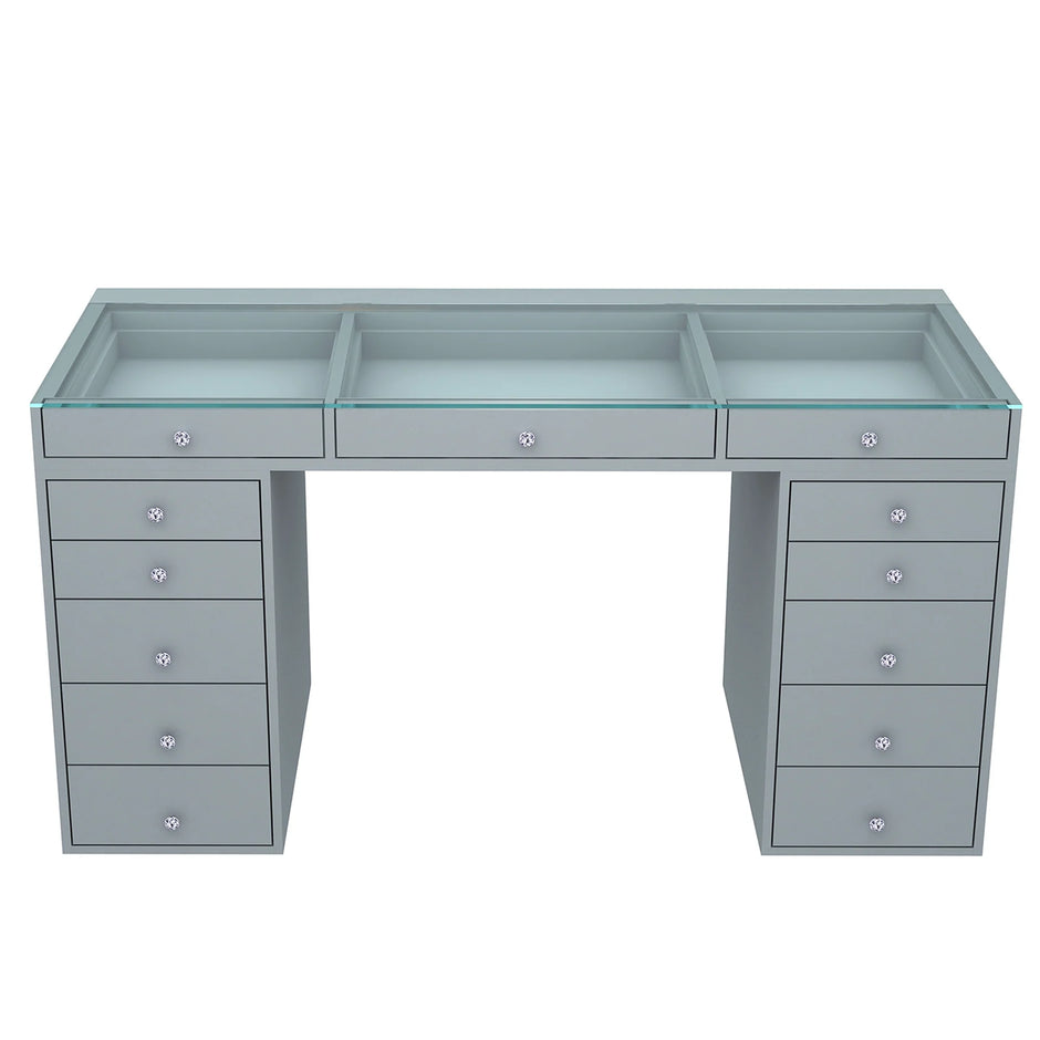 SlayStation Pro 2.0 Tabletop + Vanity Mirror + 5 Drawer Units Bundle
