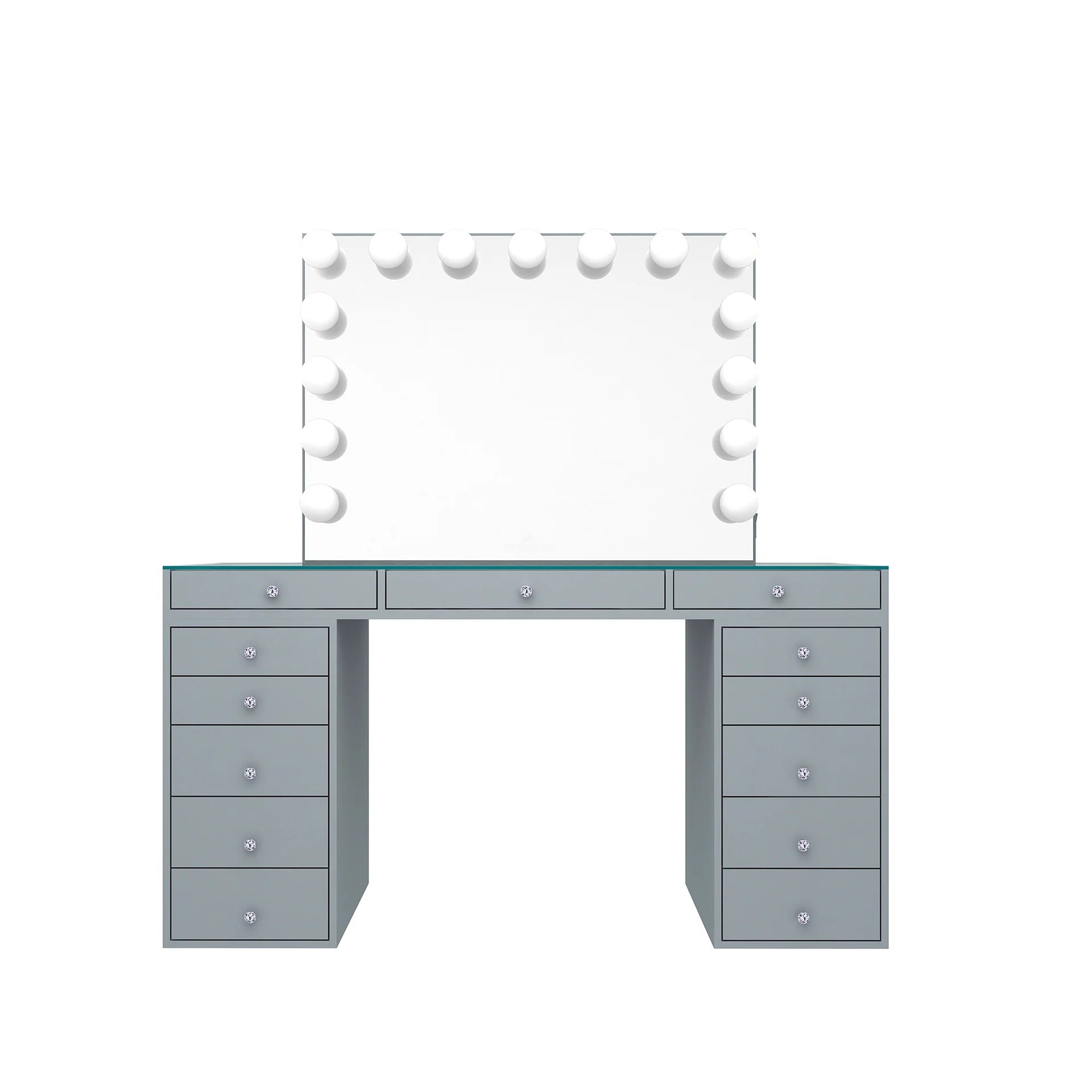 SlayStation Pro 2.0 Tabletop + Vanity Mirror + 5 Drawer Units Bundle