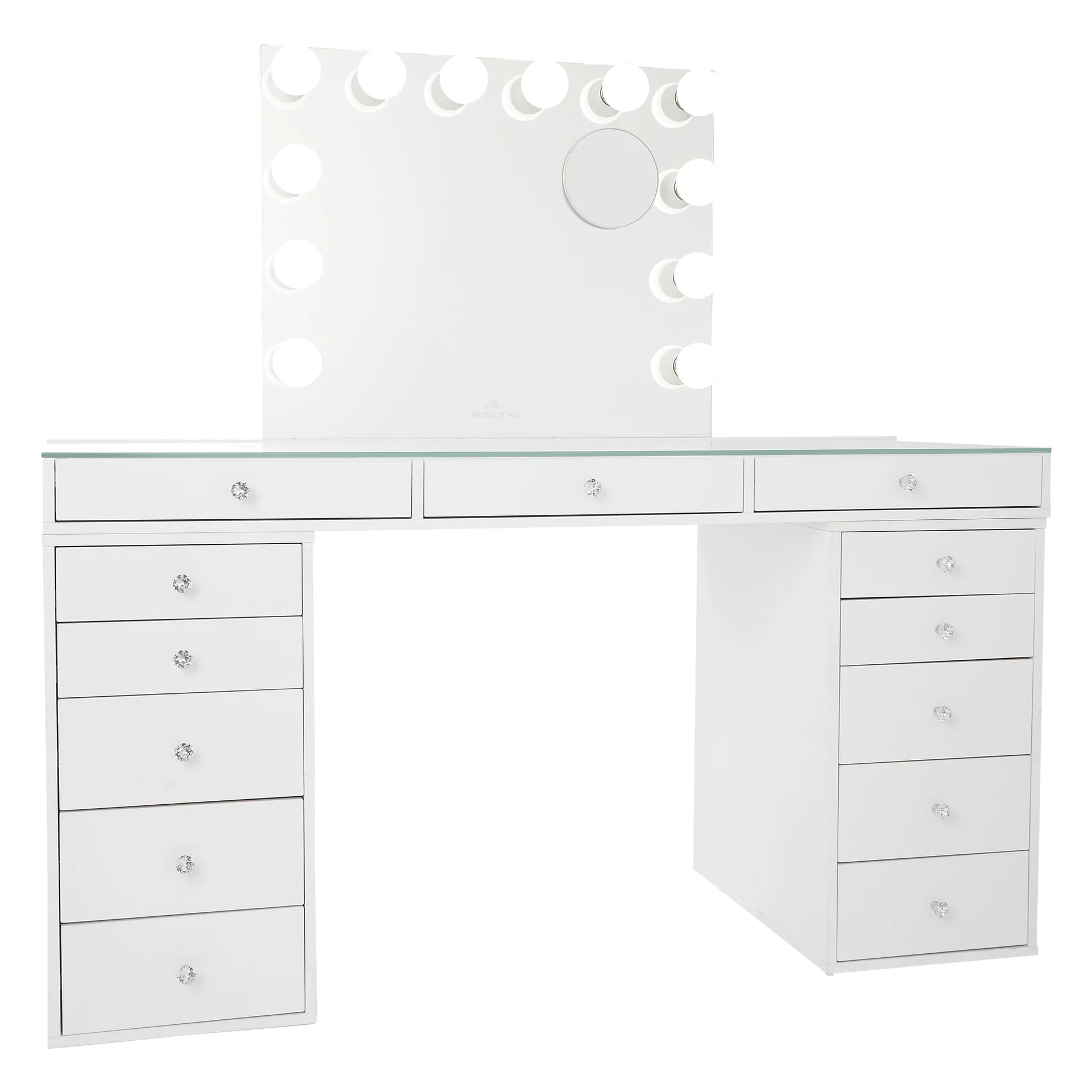 SlayStation Pro 2.0 Tabletop + Vanity Mirror + 5 Drawer Units Bundle
