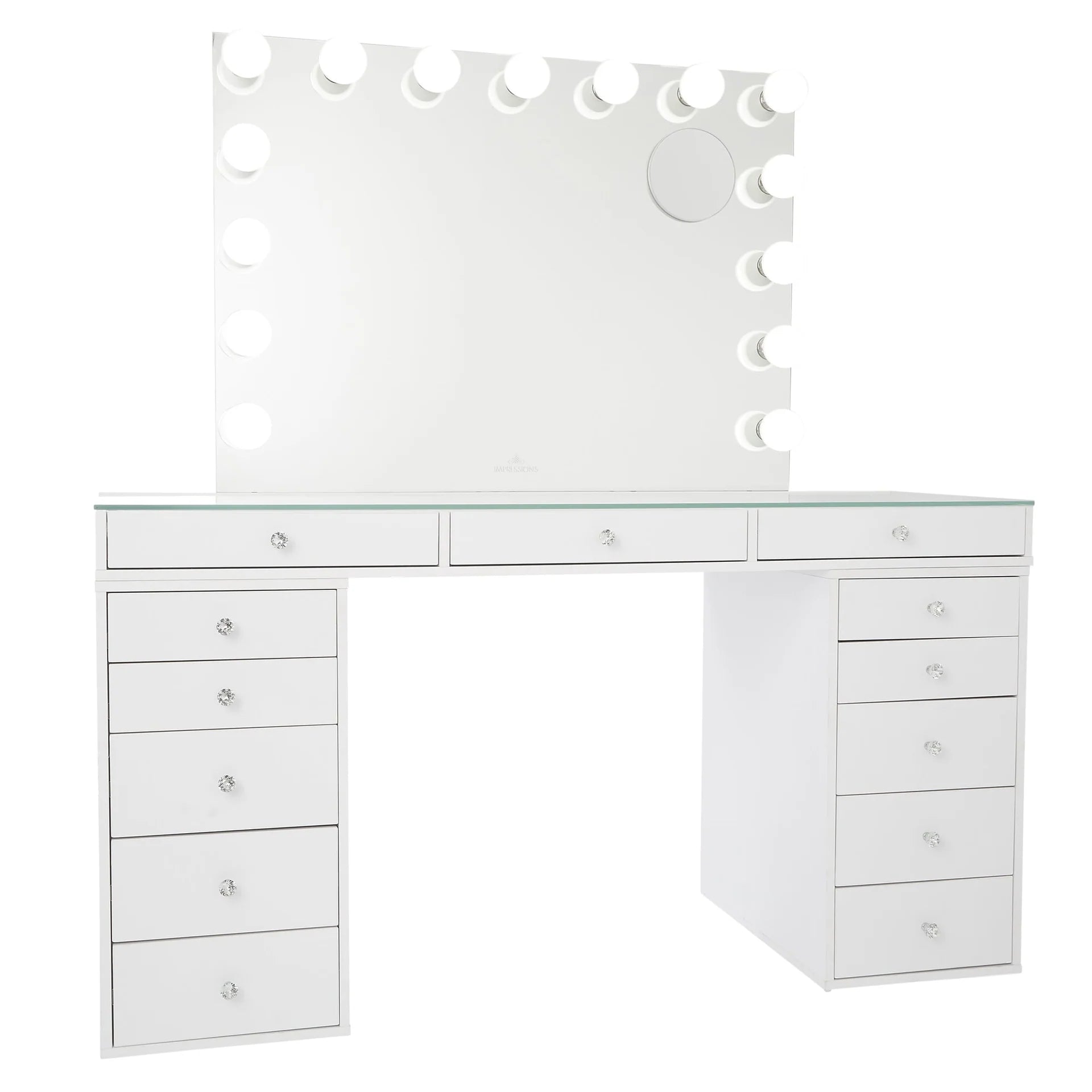 SlayStation Pro 2.0 Tabletop + Vanity Mirror + 5 Drawer Units Bundle