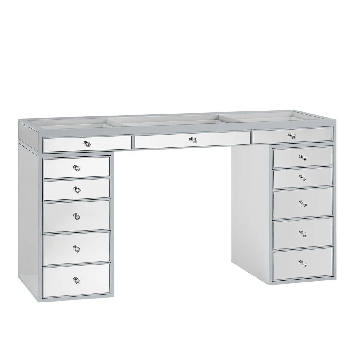 SlayStation Pro Premium Mirrored Vanity Table
