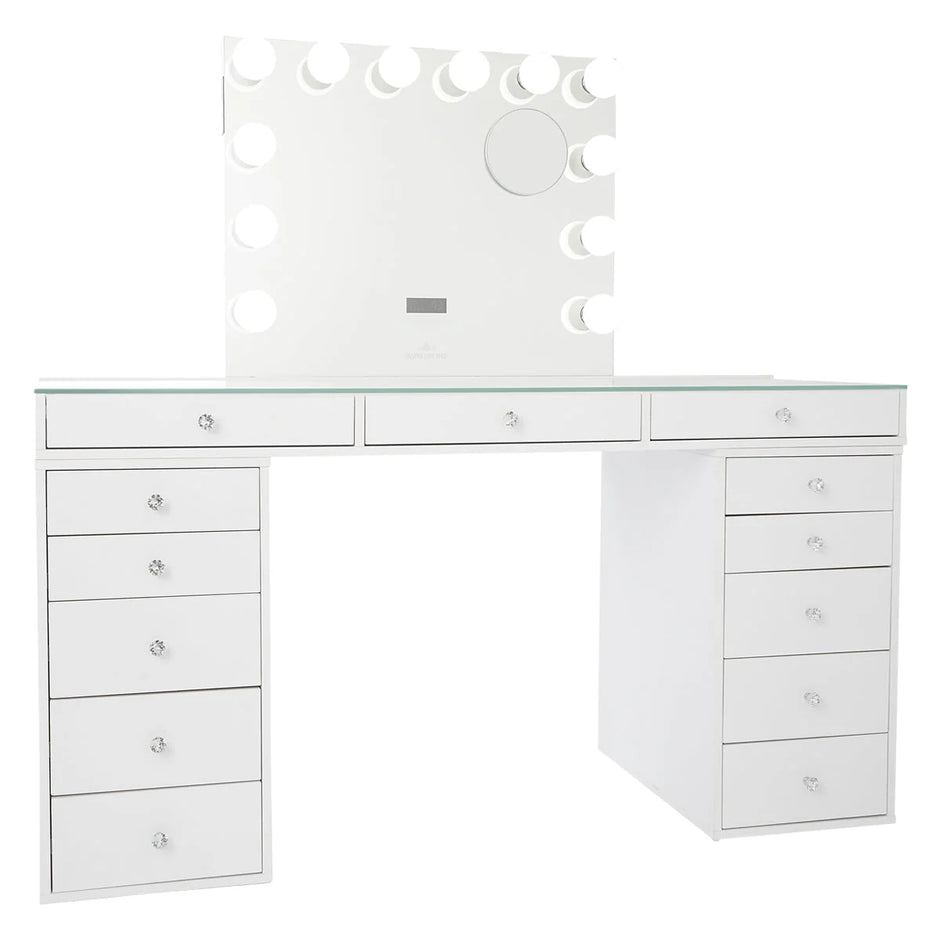SlayStation Pro 2.0 Tabletop + Vanity Mirror + 5 Drawer Units Bundle