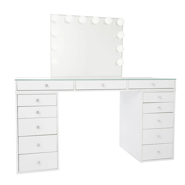 SlayStation Pro 2.0 Tabletop + Vanity Mirror + 5 Drawer Units Bundle