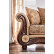 SM6407 NICANOR BEIGE SOFA + LOVESEAT