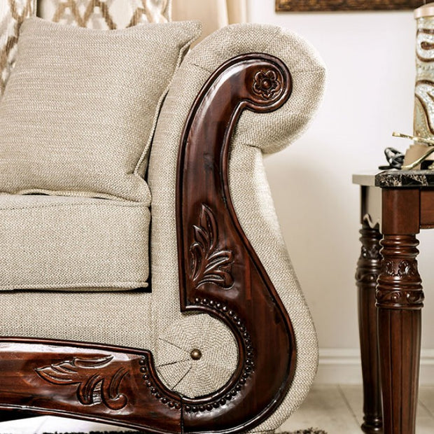SM7764 SOFÁ + LOVESEAT GIARDINO BEIGE 