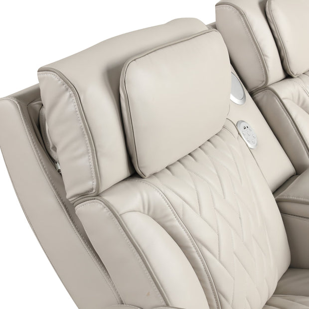 Spain Sand Power Reclining Sectional