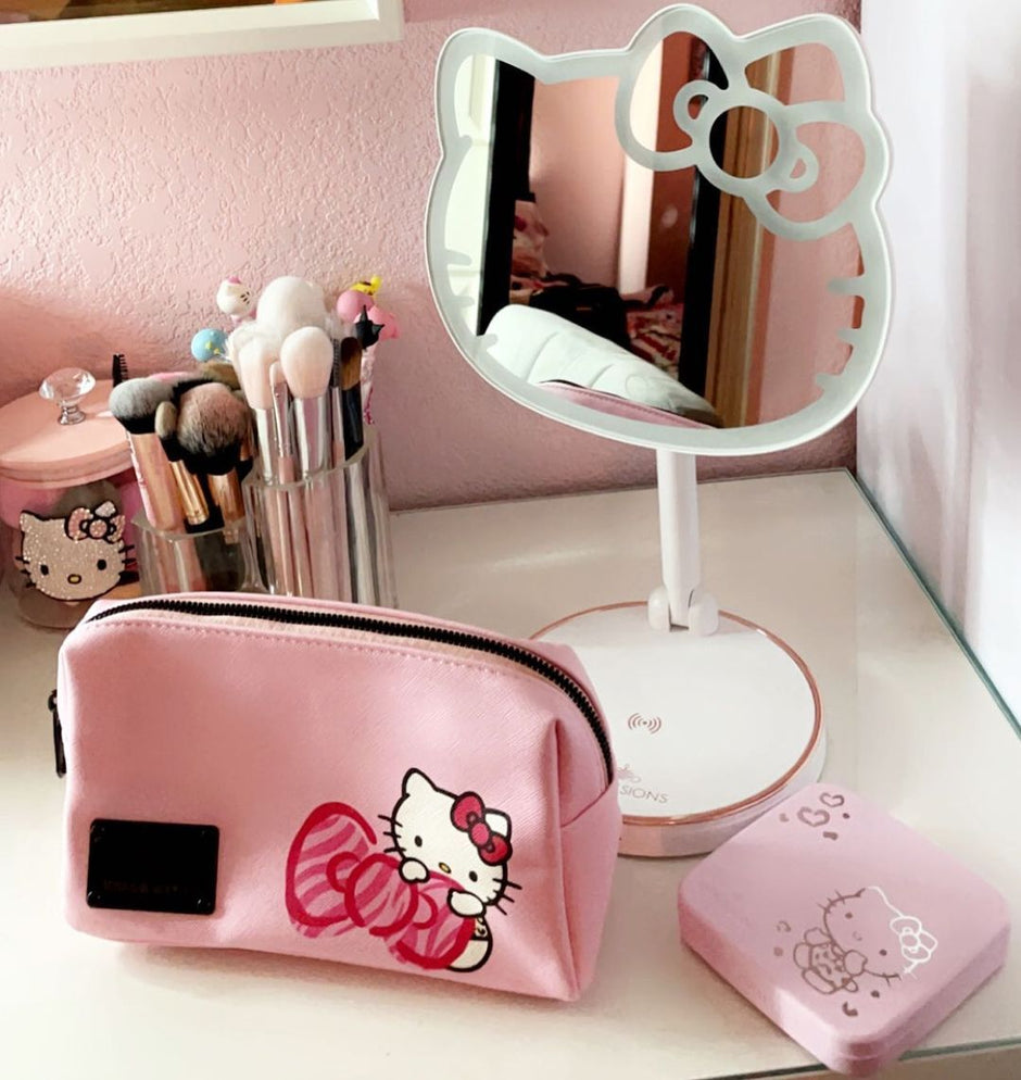 Hello Kitty LED Rechargeable Makeup Mirror