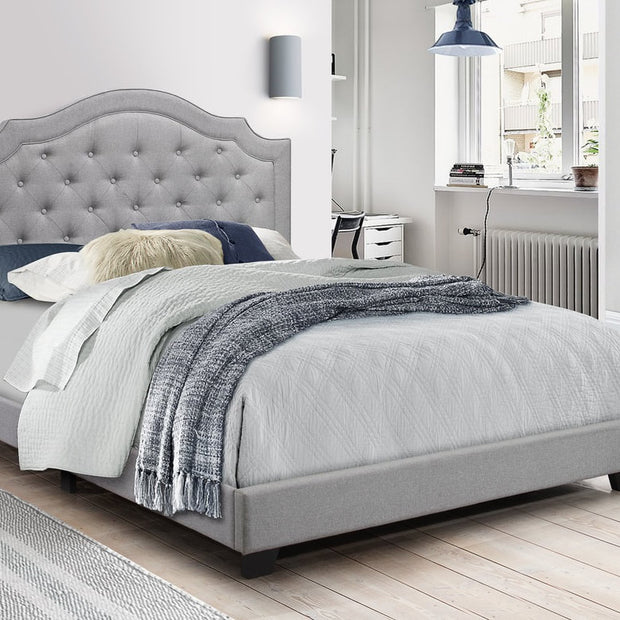 Starbed Gray Linen Bed