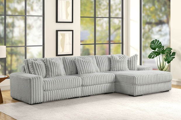 Seccional Sunday Beige de 3 piezas