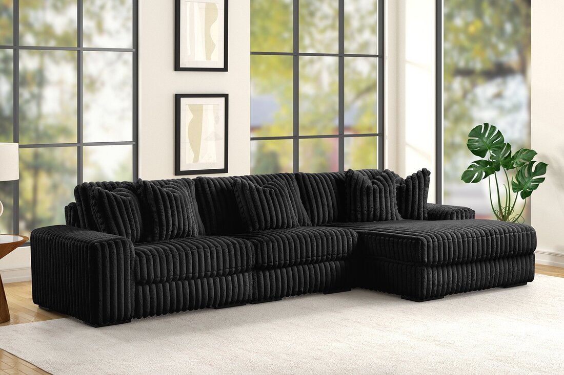 Seccional Sunday Beige de 3 piezas
