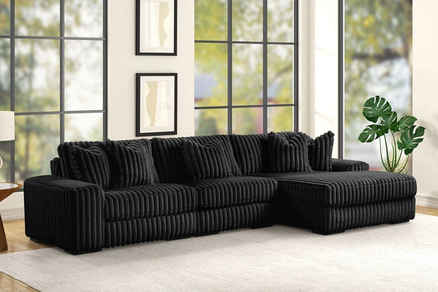 Seccional Sunday Beige de 3 piezas
