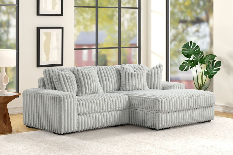 Sunday Beige 2pc Sectional