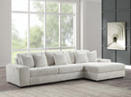 Seccional Sunday Beige de 3 piezas