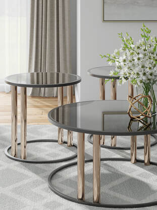 T219-13 Occasional Table Set