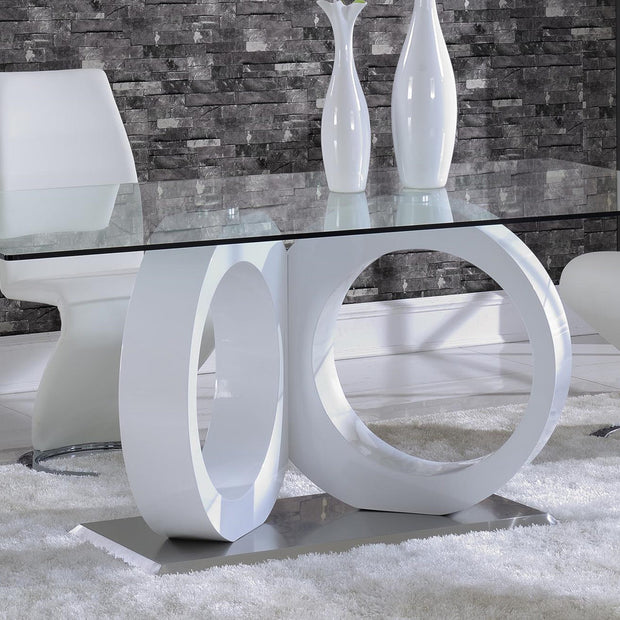 D9002 White Dining Set