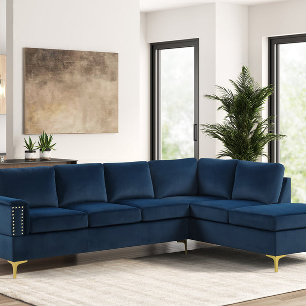 Seccional Vogue Negro