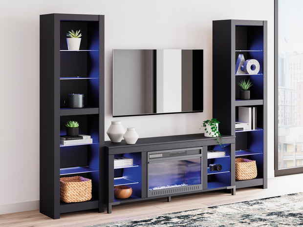 W2721 - TV Stand 59" L w/Fireplace (LED Lights)