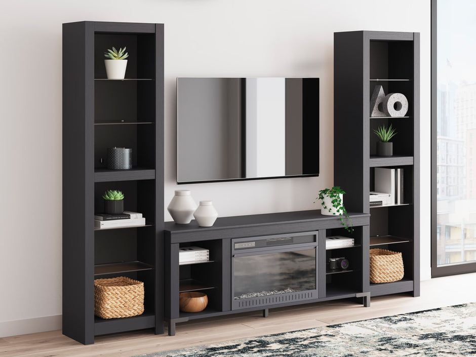 W2721 - TV Stand 59" L w/Fireplace (LED Lights)