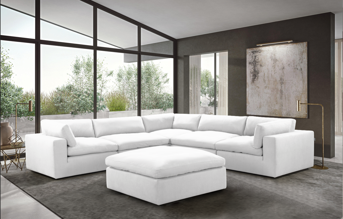 XL Cloud White Sectional