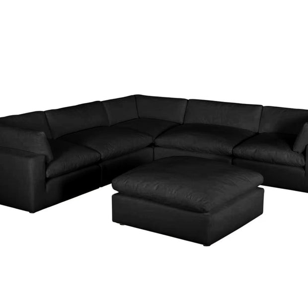 XL Cloud Sectional + Ottoman